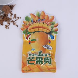 China Aluminum Foil Custom Printed Snack Bags , Water Bottle Shaped Zip Lock Pouch Bags supplier