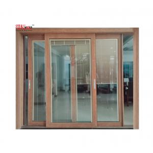 Tempered Glass Aluminum Sliding Patio Doors For Residential House Villa Exterior