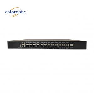 Layer 3 24 Port Gigabit Core Network Switch With 24*10GE 2*100GE Ports