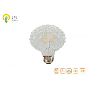 China 120V Dimmable Pumpkin Decorative LED Bulbs With Industrial Look G100 supplier