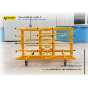 China Steel Frame Rack Truck Die Transfer Cart For Assemble Line Transportation supplier