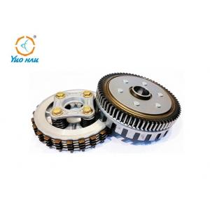 China Aluminum 24 Teeth 4 Holes ADC12 Motorcycle Racing Clutch / High Performance Motorcycle Clutch Kits supplier