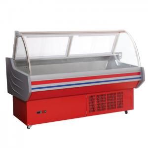 Self Contained Deli Food Display Refrigerator , Meat Display Counter Rear Counter