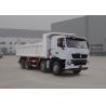 380HP HOWO A7 Used Dump Truck Front Side Lifting Type 300L Fuel Tanker Capacity