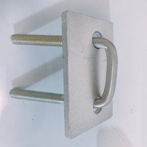 China 2.83IN 316 Stainless Steel Hanger Beam Clamp Threaded Rod Pipe Clamps For Building supplier