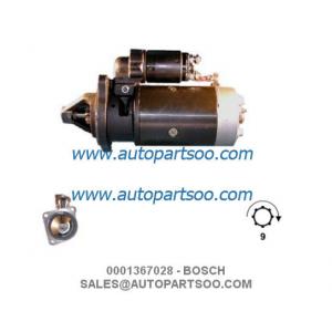 China 0001367028 0001367082 - BOSCH Starter Motor 12V 3KW 9T supplier