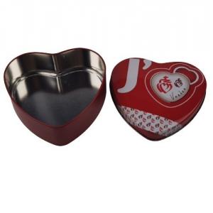 Luxury Vintage Heart Shaped Chocolate Box Tin Container Packaging OEM ODM