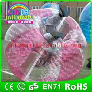 color bumper ball inflatable bump ball for soccer bubble balls for sale