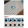 Perforated 904L Stainless Steel Sheet Metal Long Life SS Chequered Plates