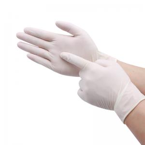 China Personal Protective Medical Disposable Latex Gloves for examination supplier