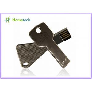 China Metallic 64MB 128MB 512MB Key Shaped USB mini Aluminium Key Shaped USB Flash Drive supplier