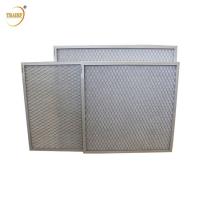 China Aluminum Frame AC HVAC Air Filter Air Vent Grilles For AHU Unit on sale