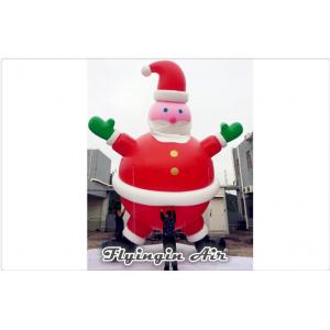 China PVC Inflatable Christmas Santa Inflatable Helium Balloon for Holiday supplier