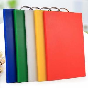 Corrosion Resistant Colorful PE Material Plastic Kitchen Vegetable Cutting Board