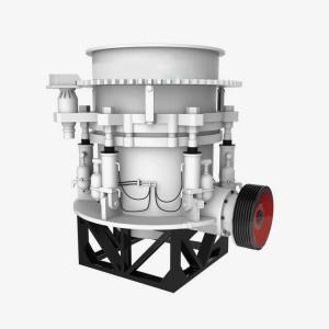 China AC Motor Cone Crusher Machine , Tracked Mobile Compound Cone Crusher supplier