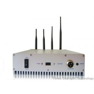 China RF Radio 433MHz Cell Phone Signal Jammer , GSM / CDMA Mobile Jamming Device supplier
