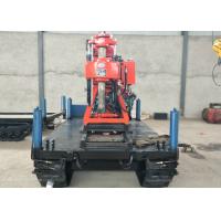China Crawler Mounted Mobile Water Well Drilling Rig , XY-200 Portable Borehole Drilling Machine on sale