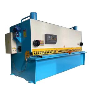China Hydraulic Metal Sheet Shearing/Cutting Machine For Solar Energy Outer Tank Production Line supplier