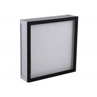 China Industrial Food Grade Mini Pleat Air Filter , Hepa Filter H13 H14 on sale