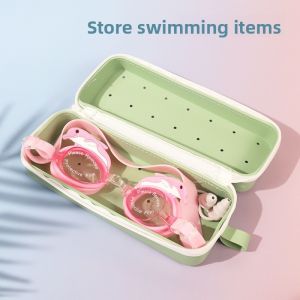 China Large Capacity Double-Sided Silicone Swimming Goggles Box Breathable Glasses Protective Case for Outdoor Enthusiasts wholesale