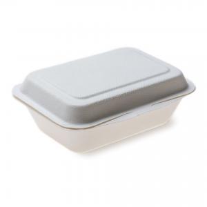 Sugarcane Biodegradable Clamshell Boxes Tableware Take out Food