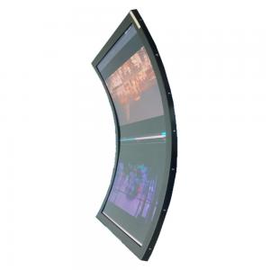 Open frame embedded RS232 USB 32 inch Curved touch screen 32W For Casino