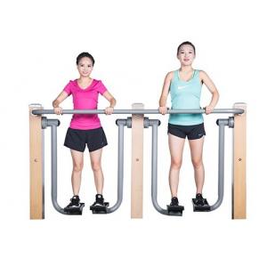 outdoor fitness equipment wood exercise walking machine with TUV certificates
