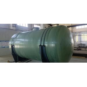 Winding FRP Water Storage Tank Horizontal For Chemical Salt Acid