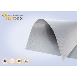 China 17Oz Grey Silicone Coated Fiberglass Cloth-Fire Blanket And Welding Blanket supplier