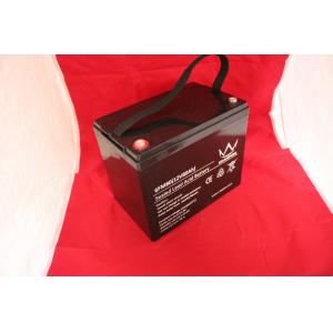 China Solar System 12v Deep Cycle Gel Battery / Square Deep Cycle Marine Battery supplier