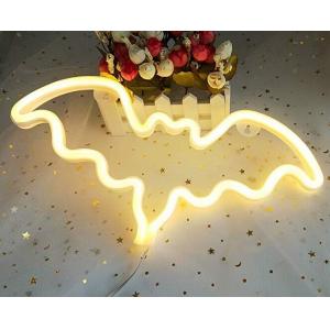 China 120 PCS LED Flexible Strip Lights / Neon Light Wall Signs Decor For Halloween WW Red Purple Color supplier