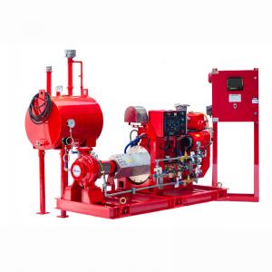 China Supermarket End Suction Fire Pump With Long Efficient Unit Life 500 GPM supplier