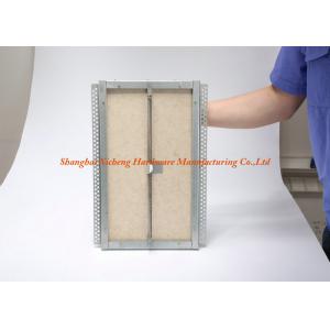 Beaded Frame Metal Access Panel Plain Color Alcium Silicate Board Inlay For Ceilings
