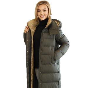 China FODARLLOY 2022 autumn and winter hot style lady cotton-padded jacket  women's cotton long thick puffer jacket supplier