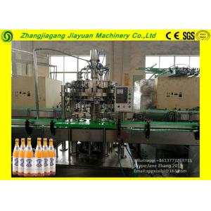China Large Glass Bottle Filling Machine / Split Carbonated Production Line 1.1kw supplier