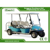 China Trojan Battery Electric Golf Car , Six Passenger Street Legal Electric Golf Carts on sale