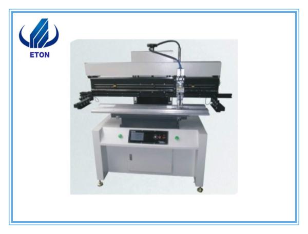Solder paste stencil printer 1.2m for LED light assembly machine