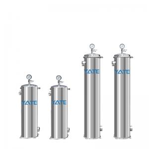 China Clamp SS Stainless Steel Bag Water Filter Housing For Chemical supplier