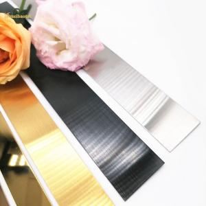 8FT Stainless Steel Edge Tile Trim SS Profile For Wall Door Cabinet Ceiling Decoration