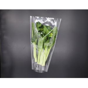 China Custom Printing Antifog BOPP Plastic Lettuce Bag Fresh Fruit Vegetable Packaging supplier