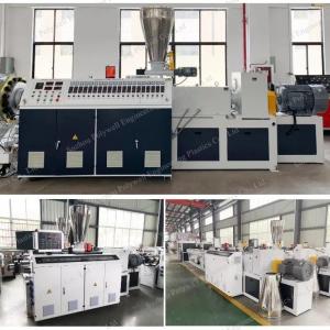 Efficiency 110-315mm Plastic PVC Drain Pipe Extruder Machine PVC/UPVC Extrusion Line