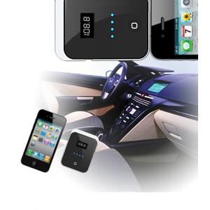 China 5V Iphone 4 Hands Free Car Kit with 3.5mm Earphone Jack supplier