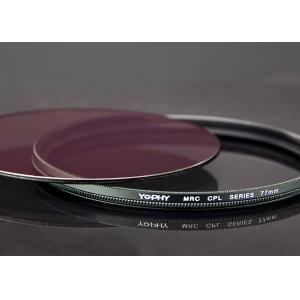 CPL Filter For DSLR Camera With Ultra Slim Black Aviation Aluminum Alloy Frame