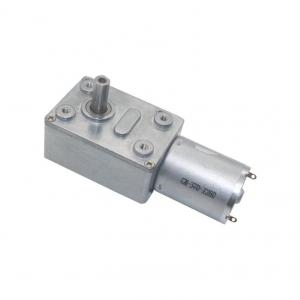 China Metal High Torque DC Worm Gear Motors 12 Volt 150 RPM ROSH Approved supplier