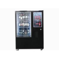 China Automatic Self-service Large screen sparkling wine beer champagne  bottle can Vending Machine for Security Equipment on sale