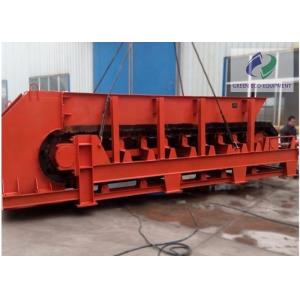 China Cast Steel Apron Feeder System For Blocky Material Customized Size supplier