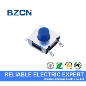 Surface Mount 4 Pin Momentary Switch Blue Soft Push Button Tactile Switch