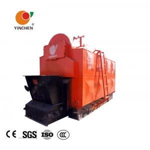 Horizontal Biomass Fired Steam Boiler , Wood Fired Hot Water Boiler 1-20 T/H Rated Output