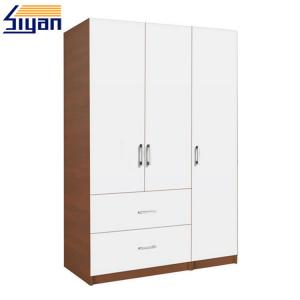 China Modern White Wood Closet Doors For Bedrooms , Flat Panel Design wholesale