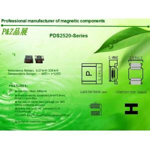 China PDS2520 inducteurs non protégés de puissance de la place SMD de la série 0.27uH~330uH supplier